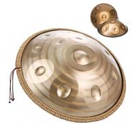 Handpan Drum Instrument 22 Pollici In Re Minore, Tamburo In Acciaio Per Adulti, Strumento A Percussione Per Tamburo In Acciaio Handpan Per Educazione Musicale/concerto/yoga Curativo Della Mente(Spiral