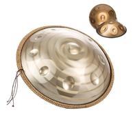 Handpan Drum Instrument 22 Pollici In Re Minore, Tamburo In Acciaio Per Adulti, Strumento A Percussione Per Tamburo In Acciaio Handpan Per Educazione Musicale/concerto/yoga Curativo Della Mente(Spiral