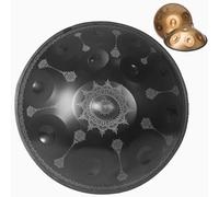 Handpan Drum Instrument 22 Pollici In Re Minore, Tamburo In Acciaio Per Adulti, Strumento A Percussione Per Tamburo In Acciaio Handpan Per Educazione Musicale/concerto/yoga Curativo Della Mente(Mandal