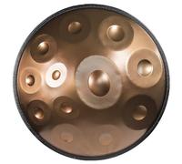 Handpan Drum Percussione, 432 Hz, Tamburo in Acciaio Martellato a Mano per Pura Risonanza Vocale e Anima Ideale per Meditazione e Musicoterapia