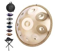 Handpan Drum, Strumenti Percussione In Acciaio Handpan Con 9/10/12 Note, Tamburi A Mano Harmony, 440 Hz/432 Hz In Re Minore, Set Di Batteria Hand Pan, Per Principianti(C,432HZ/12Note)