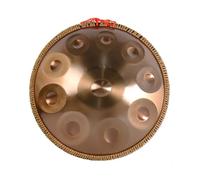 Handpan Drum, Tamburo Per Handpan，tamburo Curdo In Re Minore, Tamburo Handpan Strumento A Percussione Tamburo Handpan In Acciaio 432 Hz, Con Borsetta, 2 Bacchette E Supporto Per Tamburo Manuale(A,9Not