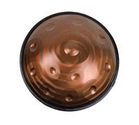 Handpan Drum, Tamburo Per Handpan，tamburo Curdo In Re Minore, Tamburo Handpan Strumento A Percussione Tamburo Handpan In Acciaio 432 Hz, Con Borsetta, 2 Bacchette E Supporto Per Tamburo Manuale(B 440H