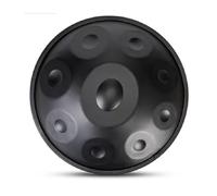 Handpan Drum, Tamburo Per Handpan，tamburo Curdo In Re Minore, Tamburo Handpan Strumento A Percussione Tamburo Handpan In Acciaio 432 Hz, Con Borsetta, 2 Bacchette E Supporto Per Tamburo Manuale(12Note