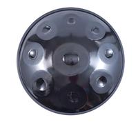 Handpan, strumento a percussione in acciaio, 9/10/12 note in re curdo minore, include borsa, mazzuole e supporto per esplorazione musicale versatile