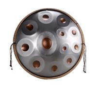 Handpan - Tamburo a 12 note, per adulti e bambini, 55,9 cm, in acciaio, 440 Hz/432 Hz, per principianti e meditazione, con borsa morbida per regalo