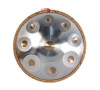 Handpan - Tamburo in re minore da 9/10/12 note, include mazzuole, panno per la pulizia, supporto e custodia morbida, ideale per educazione musicale, yoga, meditazione