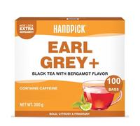 HANDPICK, Te Nero Earl Grey Bergamotto, 100 The Nero Bustine | Aroma di bergamotto e agrumi | Forte| Senza OGM