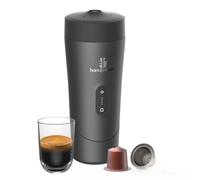 Handpresso Auto | macchina caffè a batteria - USB/C | caffettiera da viaggio premium per auto, furgone e outdoor | funziona con capsule espresso compatibili e ricaricabili | prepara Espresso e Lungo