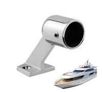 Handrail Bracket - Stainless Steel High Load Capacity, Barca Railing Holder with Marine Grade 316 Corrosions Resistance, Maritime Safety Support, Precision Cast Railing Mount for Piers and Yachts