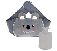 Hands DIY Bottiglia di acqua calda in gomma con copertura in vita morbida