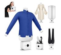 Hands-Free Automatic Ironing Machine, Ironing Machine, Fully Automatic Ironing,Compact, Portable Ultra Quiet, for Shirts Shoes Pants(B)