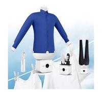 Hands Free Automatic Ironing Machine, Portable Ironing Machine Steam, Gentle Airflow Technology for Shirts Shoes Pants(A)