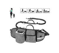 Hands Free Dog Leash, Dog Walking Bag,durable Reflective Jogging Leash with 2 Handles And Elastic Bands, Dog Walking Tool, Travel, Running, Walking An