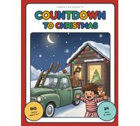 Hands Like Daddy's Countdown to Christmas: Big Hands, Ages 5 to 7: A 24-Day Advent Coloring Book, One Page for Every Day of December