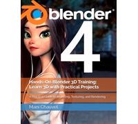 Hands-On Blender 3D Training: Learn 3D with Practical Projects: A Practical Guide to Modeling, Texturing, and Rendering