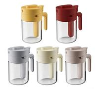 Hands Operation - Barattolo per spezie con impugnatura comoda, per cucinare e condire in modo rapido ed efficiente (colore caffè latte)