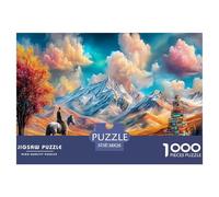 Handsome Steed 1000 Pezzi Puzzle Classici Per Adulti E Bambini ≥12 Anni Giochi Educativi Per Appassionati Esperti Decorazione Casa Imparo Logica Visualizzazione 38x26cm/1000pcs