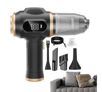 Handstaubsauger - Handstaubsauger Auto Handheld Kabelloser | Kabelloser Mini Staubsauger Mit Starker Saugkraft | Tragbarer Akku Staubsauger Für Auto, Sofa, & Haushalt | Kompakter Sauger - Lei