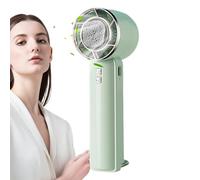Handventilator Tisch-Ventilator - Tragbarer Handventilator, Wiederaufladbarer Handventilator, 2000 MAh, Leistungsstark, Leise, 5 Geschwindigkeitsstufen Luftzirkulationsgebläse, Kühler Für Männer