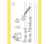 Handwriting Notebook Without Tears, Draw & Write Double-Lined Pages, 11 x 8.5