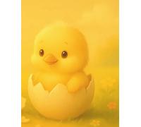 Handwriting Practice - Baby Chick in Bloom: An inspiring handwriting companion that encourages neat writing and builds confidence for young learners.