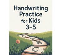 Handwriting Practice for Kids 3-5: Tracing letters and building early writing confidence for preschoolers