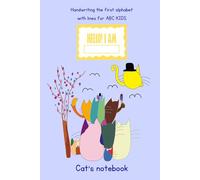 Handwriting practice for kids: Writing is a great adventure! Every letter I practice in my notebook is like a small step toward reading wonderful stories and writing my own tales.