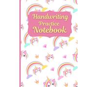 Handwriting Practice Notebook for Kids | 120 Pages | Cute Unicorn Theme: Fun and easy writing practice book for kids ages 4-8