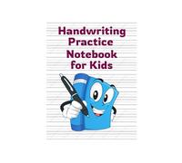 Handwriting Practice Notebook for Kids - Slanted Line Edition: Perfect for Learning to Write Letters and Cursive | 100 Pages with Dotted Midlines and Angle Guides for Consistent Letter Formation