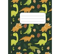 Handwriting Practice Notebook for Preschool and Kindergarten: Dinosaur Themed Writing Book for Boys and Girls | Letter Tracing and Writing Skills | 101 Pages | 7.5 x 9.25 in