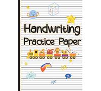 Handwriting Practice Paper: English Handwriting Exercise Book For Kids | Cursive Handwriting Books For Children (4 Lines) | A4 Pad, 100 Pages, 90gsm Paper Blank Handwriting Practice Books For Kids