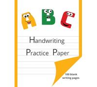 Handwriting Practice Paper: for Kids: 100 Pages of Dashed Line Writing Paper | Notebook Perfect for Kindergarten, 1st & 2nd Grade | 8.5" x 11" | Soft Cover | Yellow