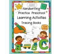 Handwriting Practice Preschool Learning Activities - Tracing Books for Kids