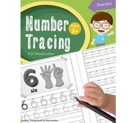 Handwriting Workbook Number Tracing Book for Preschoolers (Tascabile)