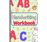 Handwriting Workbook: Schreibübungsheft für Kinder: Mit Schwungübungen und Doppellinien flüssig schreiben lernen - Ideal für Vorschule & Grundschule (Klasse 1-3)120 Seiten A5 format