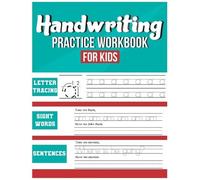 Handwriting Workbooks Collecti Handwriting Practice Workbook for Ki (Tascabile)