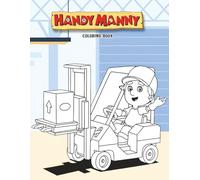 Handy a mannys Coloring book: Easy, Giant And With Playful Friendly ... Illustrations For Kids