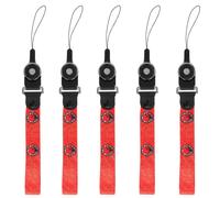 Handy-Armband mit Anhänger, rot