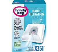 Handy Bag X351 Hoover Freespace Sprint, Sacchetti per aspirapolvere, 4 pz. + filtro di scarico