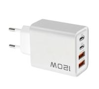 Handy Ladegerat Stecker - 120 W Schnellladegeraet, USB C Ladestecker Stromadapter | 4-Port Netzteil Wandstecker Ladeblock, Reiseladegeraet Kompakt Fuer Smartphone Tablet Zuhause
