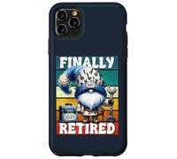 Handyman Retirement Gnome Craftsman Daddy Is Finally Retired Custodia per iPhone 11 Pro Max