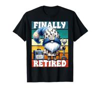 Handyman Retirement GNOME Craftsman Daddy Is Finally Retired Maglietta