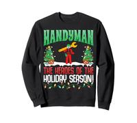 Handyman The Heroes of Holiday Season - Handyman Christmas Felpa