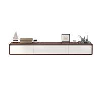 HANELREEZD Mobile TV sospeso a parete con supporto TV e cassetti mobile tv | Design di grandi dimensioni senza maniglie for il soggiorno