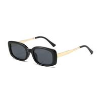 HANELREEZD occhiali da sole Occhiali da sole alla moda Occhiali da sole retrò UV400 Tempio in metallo