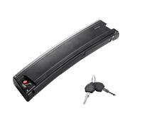 HANERIDE Batteria di ricambio per e-bike, 36 V, 10,5 Ah, con USB Curved Intube, batteria di ricambio Reention Rapier IR III per e-bike, bici pieghevole ecc. NCM, Fischer, Hawk