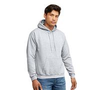 Hanes 50/50 Pullover con Cappuccio 224 g Ash Medium