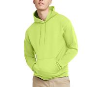 Hanes 50/50 Pullover con Cappuccio 224 g Safety Green Medium