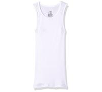 Hanes Big Boys' Ultimate Cool Comfort Tank Undershirt 5-Pack, White, Medium